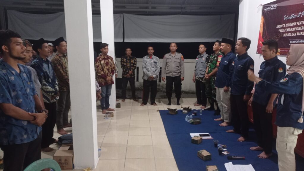 PELANTIKAN KPPS DESA GEMBOR UDIK